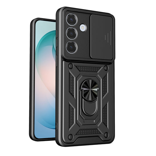 Tok Samsung Galaxy S26 Plus S947-hez, Techsuit, CamShield, Fekete