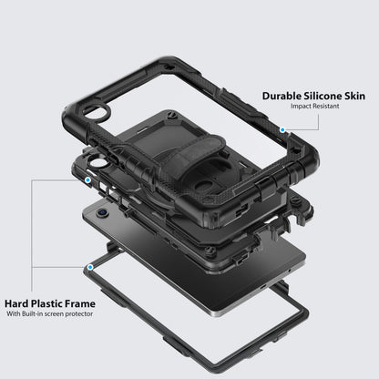 Tok Samsung Galaxy Tab A11 / Tab A9-hez, Tech-Protect, Solid, Fekete