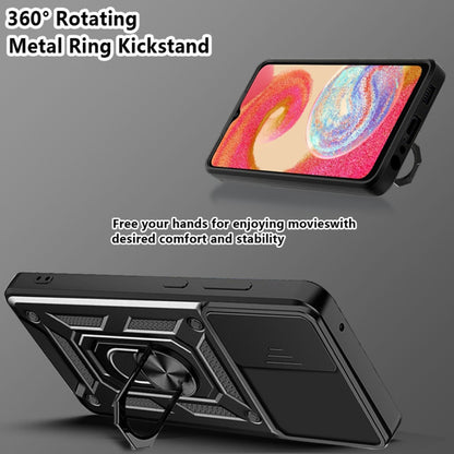 Tok Samsung Galaxy A04e A042 / M04 M045, Techsuit, CamShield, Fekete