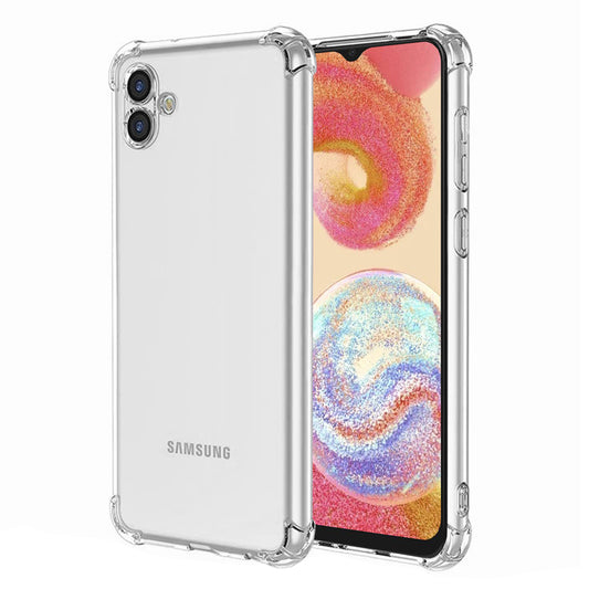 Tok Samsung Galaxy A04e A042 / M04 M045 készülékhez, Techsuit, ütésálló átlátszó, áttetsző
