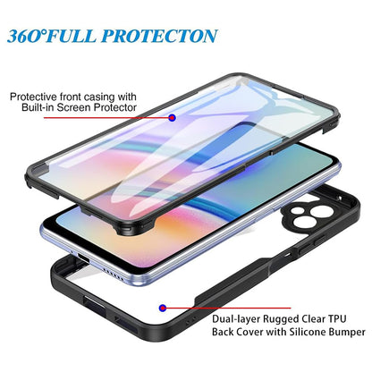 Tok Samsung Galaxy A05 A055-hez, Techsuit, ColorVerse 360, Lila