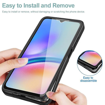 Tok Samsung Galaxy A05 A055-hez, Techsuit, ColorVerse 360, Fekete