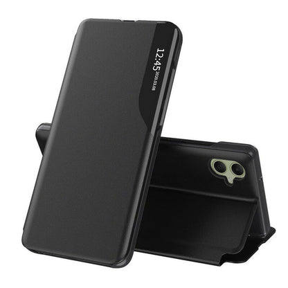 Tok Samsung Galaxy A05 A055-hez, Techsuit, eFold, Fekete