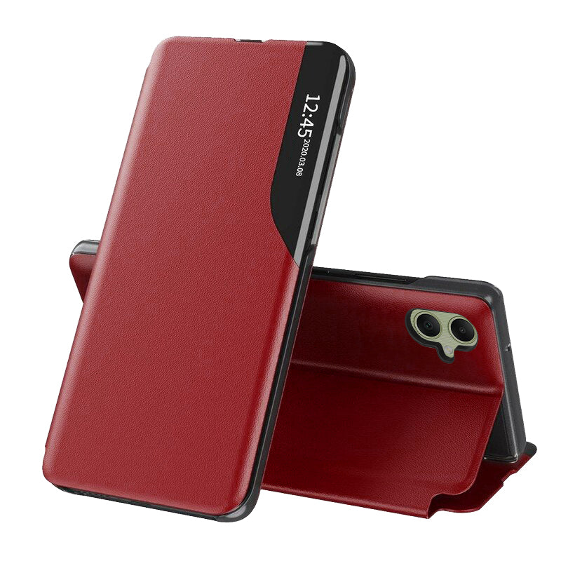 Tok Samsung Galaxy A05 A055-hez, Techsuit, eFold, Piros