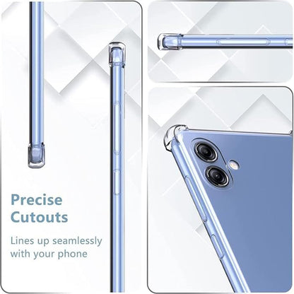 Samsung Galaxy A05 A055 tok, Techsuit, ütésálló átlátszó, áttetsző
