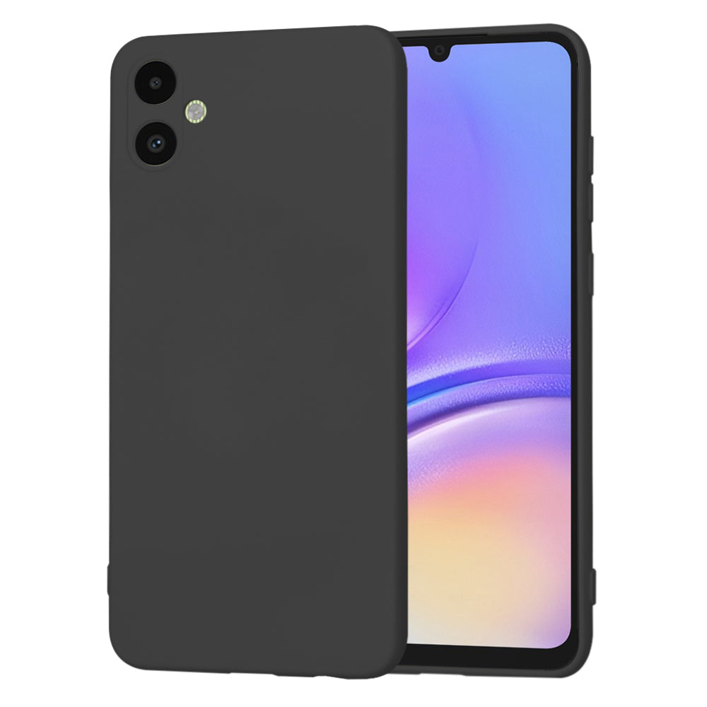 Tok Samsung Galaxy A05 A055-hez, Techsuit, SoftFlex, Fekete