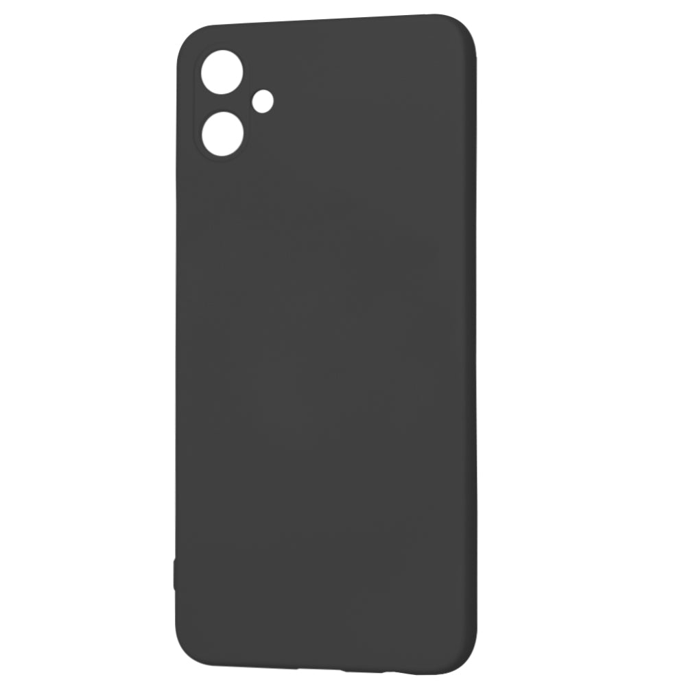 Tok Samsung Galaxy A05 A055-hez, Techsuit, SoftFlex, Fekete
