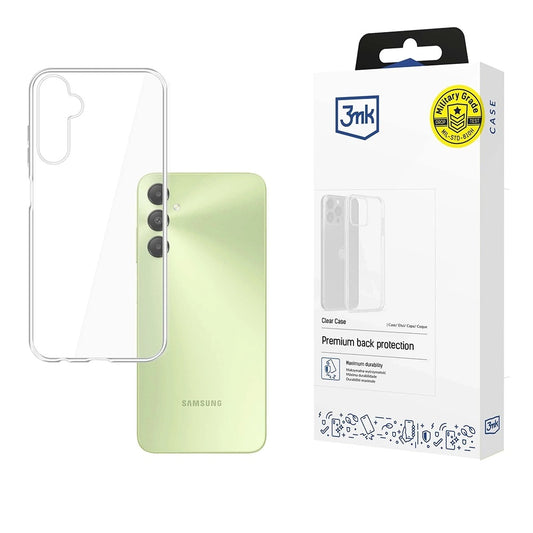 Tok Samsung Galaxy A05s A057-hez, 3MK, Átlátszó, Tiszta