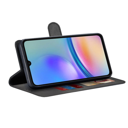 Tok Samsung Galaxy A05s A057-hez, Techsuit, Diary Book, Fekete