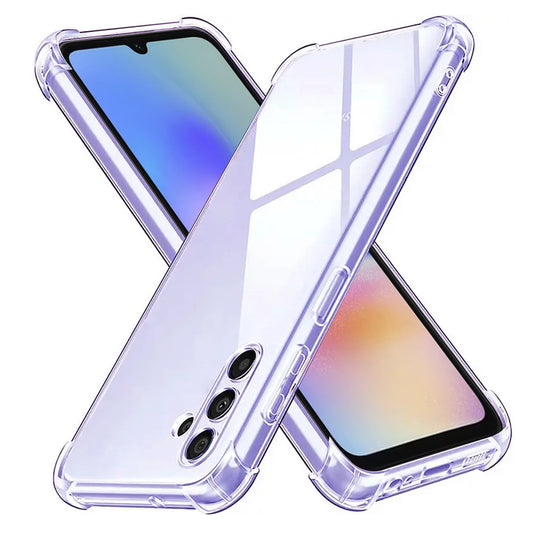 Tok Samsung Galaxy A05s A057-hez, Techsuit, Ütésálló Átlátszó, Átlátszó
