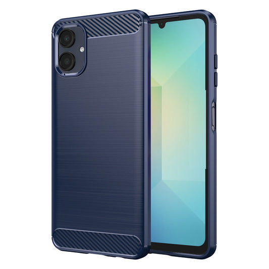 Tok Samsung Galaxy A06 A065-hez, Techsuit, karbon, kék