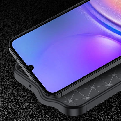 Tok Samsung Galaxy A06 A065-hez, Techsuit, CarbonFiber, Fekete