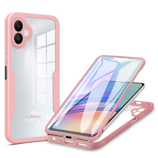 Tok Samsung Galaxy A06 A065-hez, Techsuit, ColorVerse 360, Rózsaszín