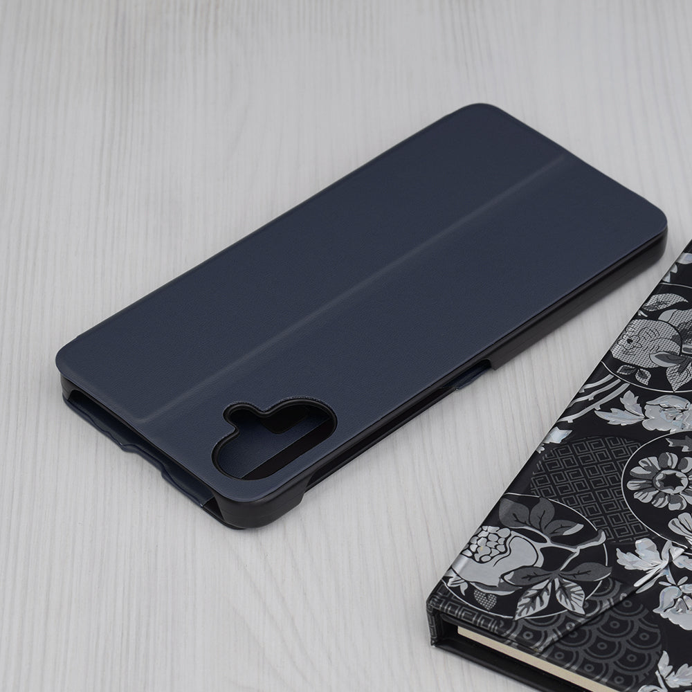 Tok Samsung Galaxy A06 A065-hez, Techsuit, eFold, Sötétkék