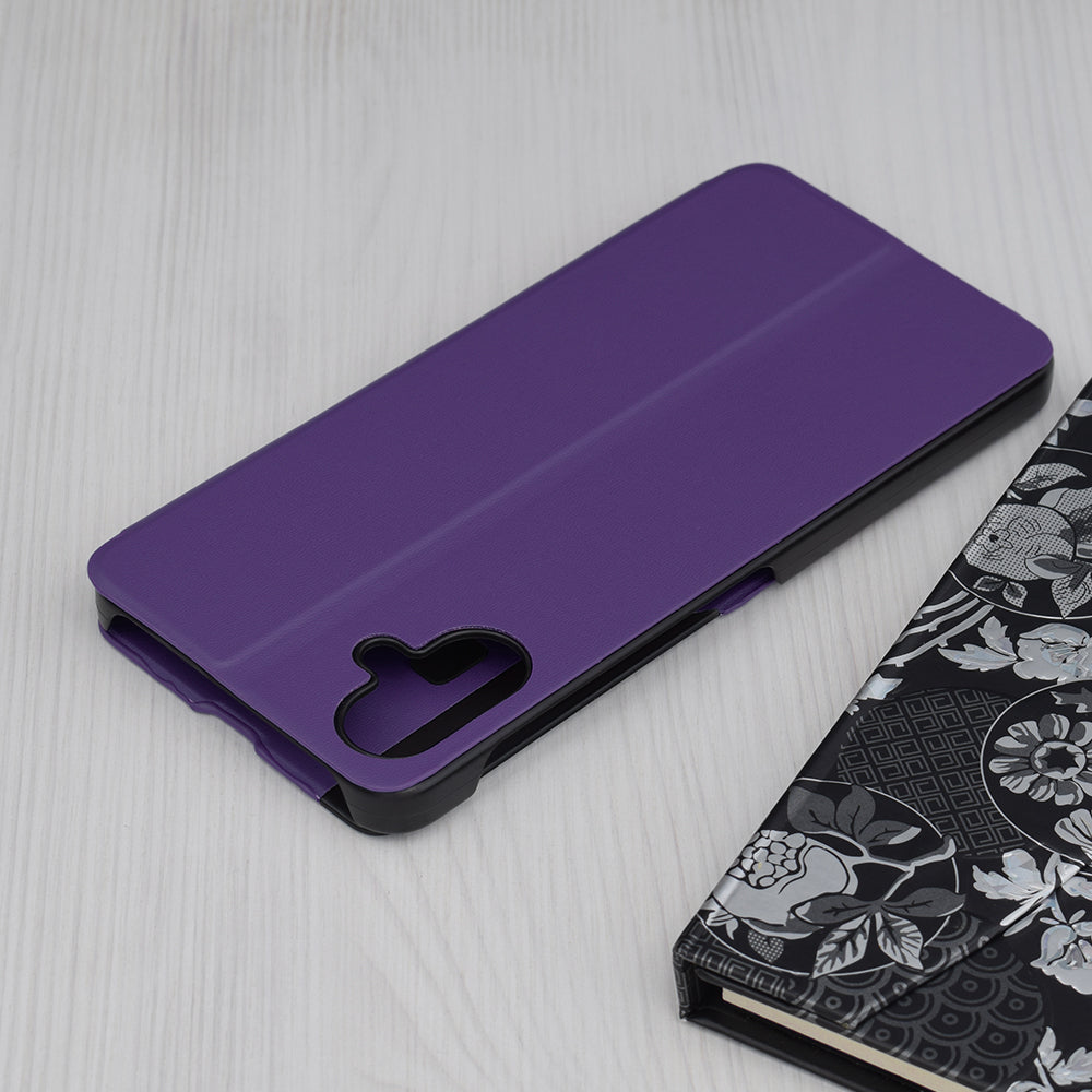 Tok Samsung Galaxy A06 A065-hez, Techsuit, eFold, Lila