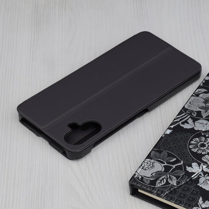 Tok Samsung Galaxy A06 A065-hez, Techsuit, eFold, Fekete
