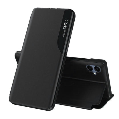 Tok Samsung Galaxy A06 A065-hez, Techsuit, eFold, Fekete