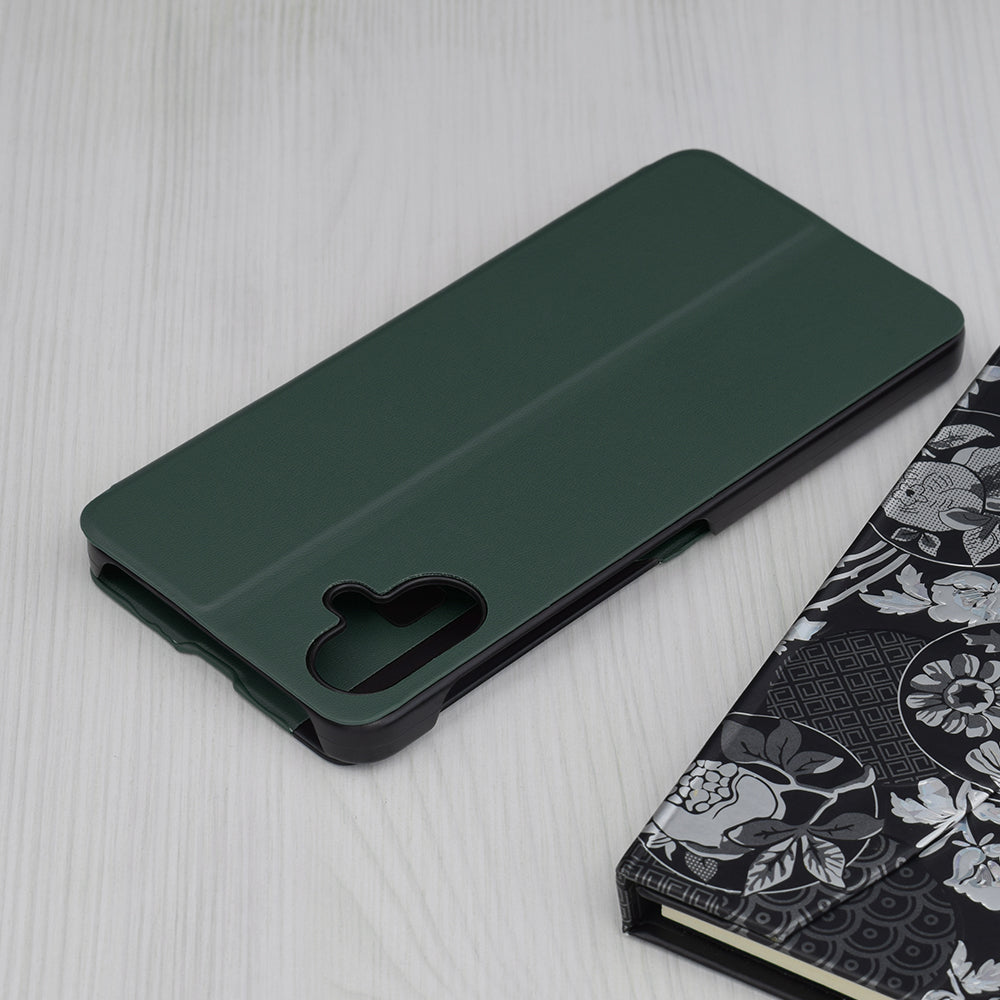 Tok Samsung Galaxy A06 A065-hez, Techsuit, eFold, Zöld
