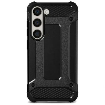 Tok Samsung Galaxy A06 A065-hez, Techsuit, Hybrid Armor, Fekete