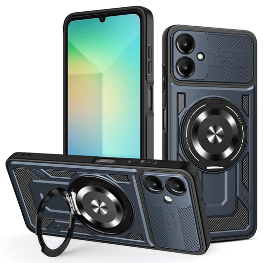 Tok Samsung Galaxy A06 A065-hez, Techsuit, RuggedCam, Kék