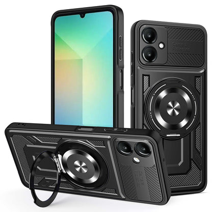 Samsung Galaxy A06 A065 tok, Techsuit, RuggedCam, Fekete