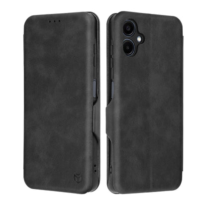 Tok Samsung Galaxy A06 A065-hez, Techsuit, Safe Wallet Plus, Fekete