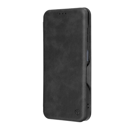 Tok Samsung Galaxy A06 A065-hez, Techsuit, Safe Wallet Plus, Fekete
