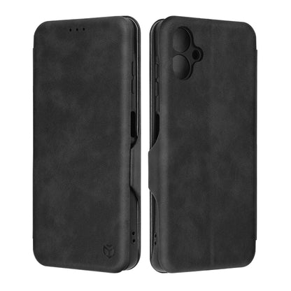 Tok Samsung Galaxy A06 A065-hez, Techsuit, Safe Wallet Plus, Fekete