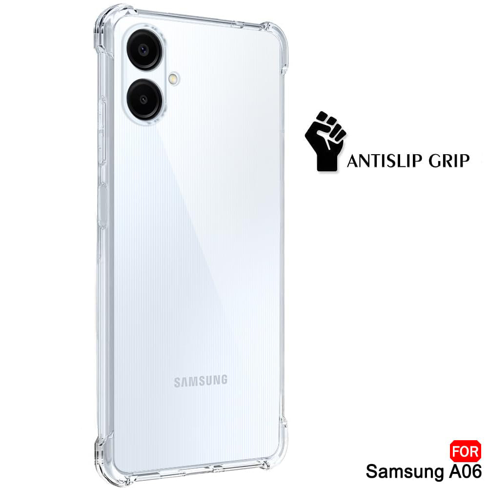 Samsung Galaxy A06 A065 tok, Techsuit, ütésálló átlátszó, áttetsző