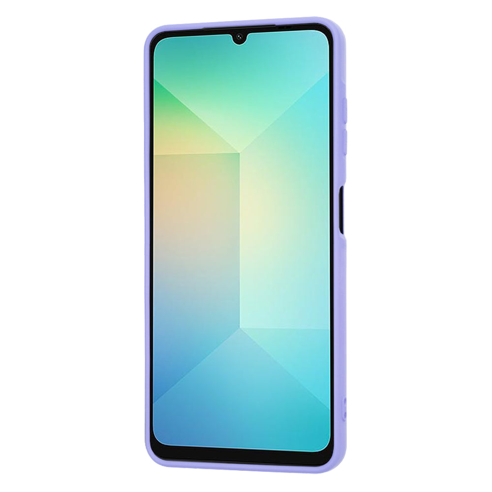 Tok Samsung Galaxy A06 A065-hez, Techsuit, SoftFlex, Világos lila