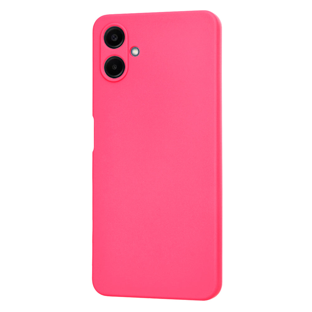 Tok Samsung Galaxy A06 A065-hez, Techsuit, SoftFlex, Sötét rózsaszín
