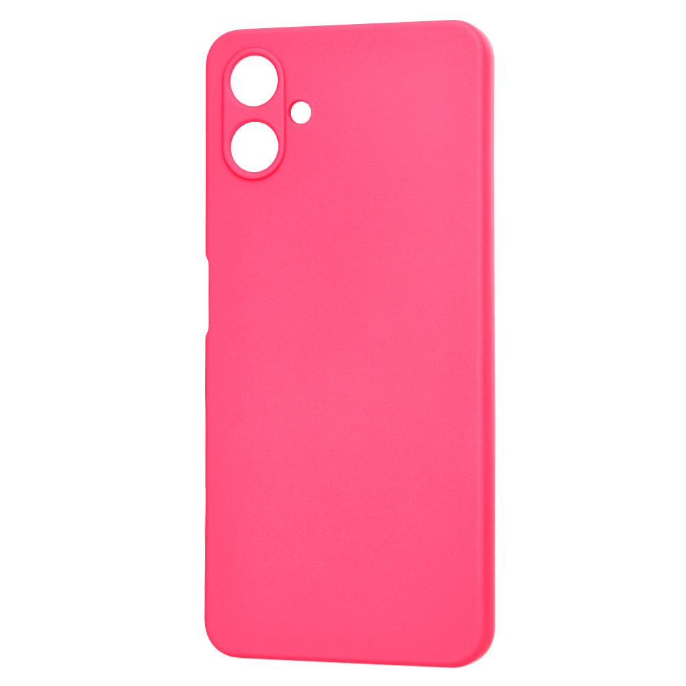 Tok Samsung Galaxy A06 A065-hez, Techsuit, SoftFlex, Sötét rózsaszín