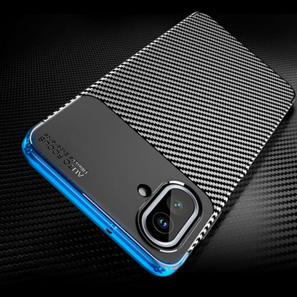 Tok Samsung Galaxy A07 4G A075-hez, Techsuit, CarbonFiber, Fekete