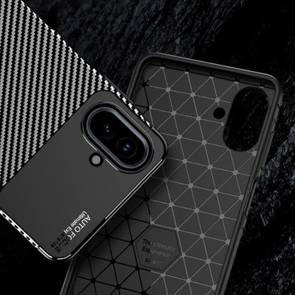 Tok Samsung Galaxy A07 4G A075-hez, Techsuit, CarbonFiber, Fekete