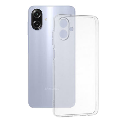 Tok Samsung Galaxy A07 4G A075-hez, Techsuit, Átlátszó, Tiszta