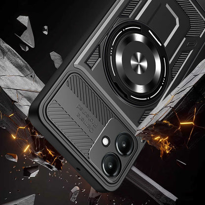 Tok Samsung Galaxy A07 4G A075-hez, Techsuit, RuggedCam, Szürke