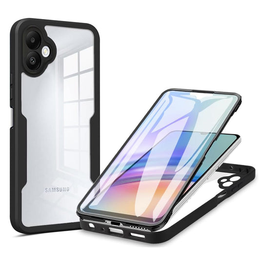 Tok Samsung Galaxy A07 4G A075-hez, Techsuit, ColorVerse 360, Fekete
