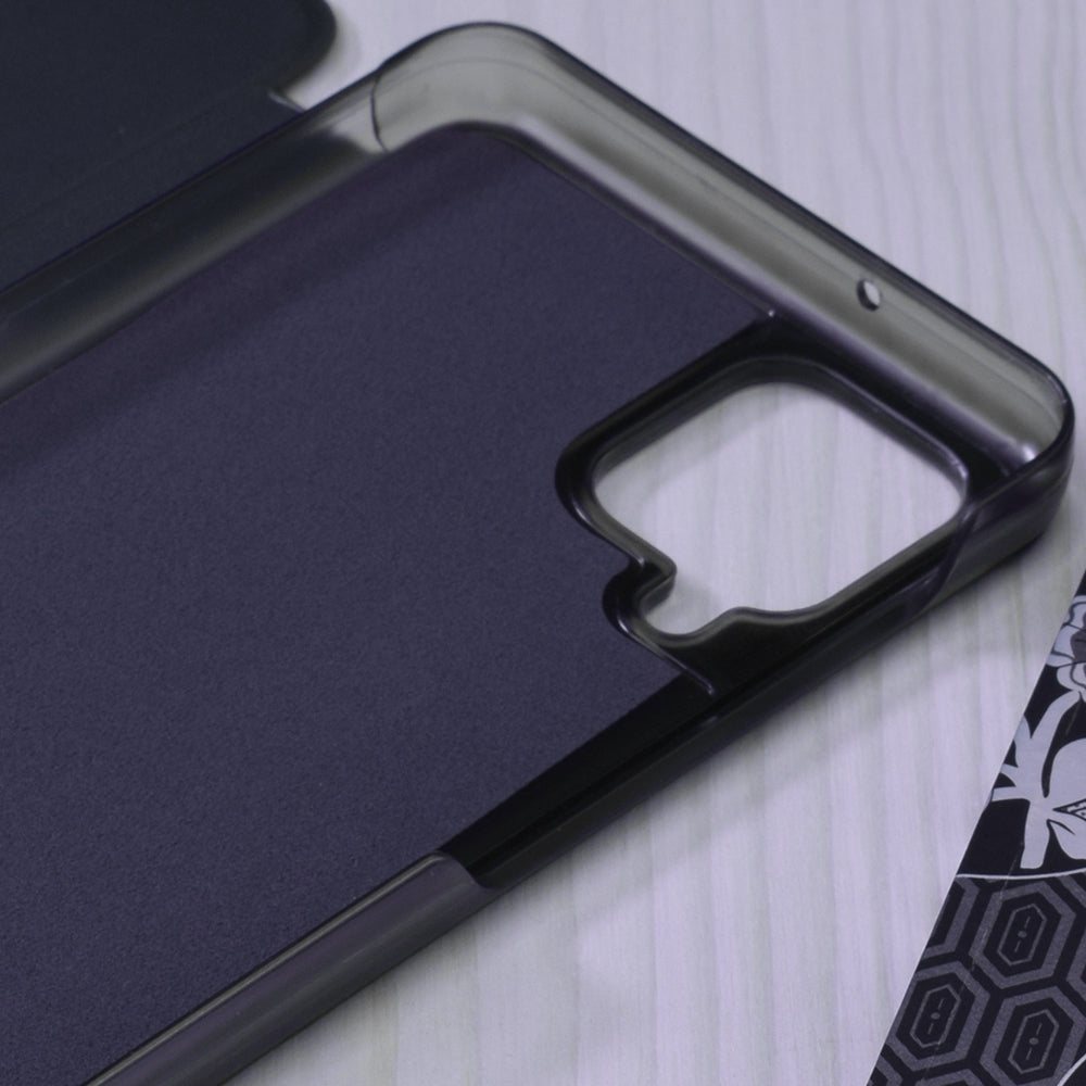 Tok Samsung Galaxy A12 Nacho A127 / A12 A125, Techsuit, eFold, Sötétkék