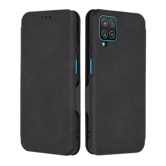 Tok Samsung Galaxy A12 Nacho A127 / A12 A125, Techsuit, Safe Wallet Plus, Fekete