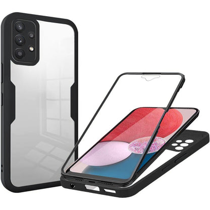 Tok Samsung Galaxy A13 A135-hez, Techsuit, ColorVerse 360, Fekete