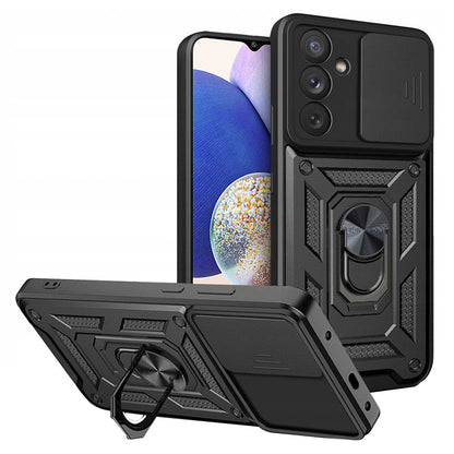 Tok Samsung Galaxy A14 A145 / A14 5G A146, Techsuit, CamShield, Fekete