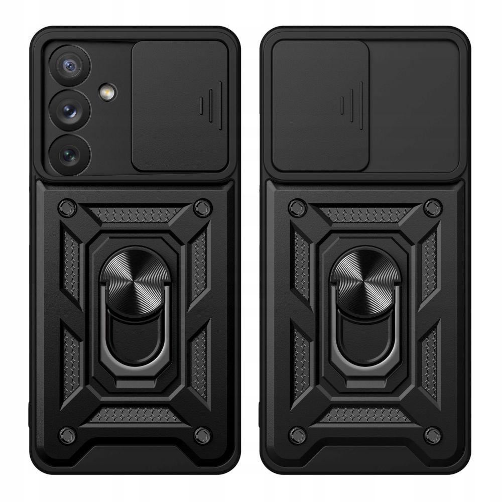 Tok Samsung Galaxy A14 A145 / A14 5G A146, Techsuit, CamShield, Fekete