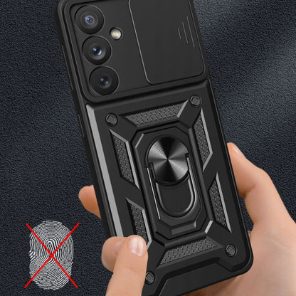 Tok Samsung Galaxy A14 A145 / A14 5G A146, Techsuit, CamShield, Fekete