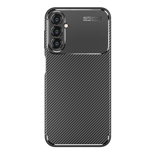 Tok Samsung Galaxy A14 A145 / A14 5G A146, Techsuit, CarbonFiber, Fekete