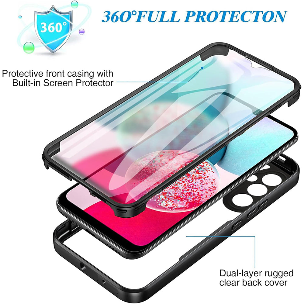 Tok Samsung Galaxy A14 A145 / A14 5G A146, Techsuit, ColorVerse 360, Kék