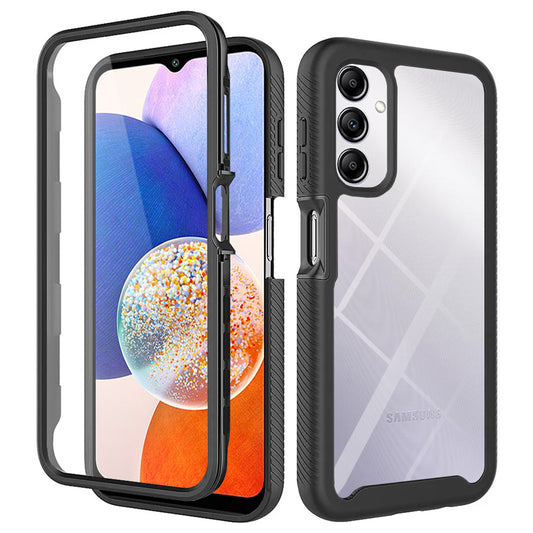 Tok Samsung Galaxy A14 A145 / A14 5G A146 készülékhez, Techsuit, Defense360 Pro, Fekete