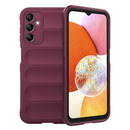 Tok Samsung Galaxy A14 A145 / A14 5G A146, Techsuit, Magic Shield, Bordó