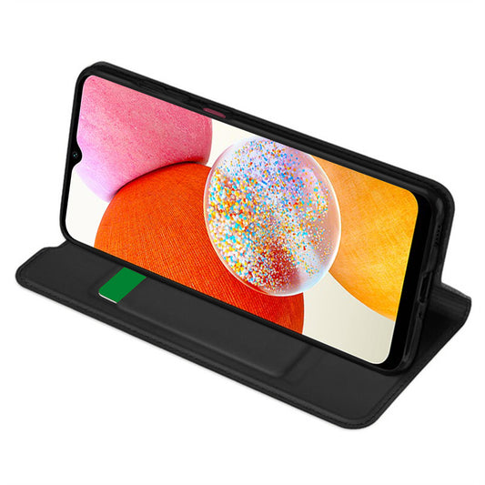 Tok Samsung Galaxy A14 A145 / A14 5G A146, Techsuit, Magskin Book, Fekete