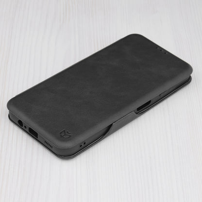 Tok Samsung Galaxy A14 A145 / A14 5G A146 készülékhez, Techsuit, Safe Wallet Plus, Fekete