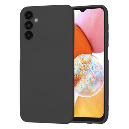 Tok Samsung Galaxy A14 A145 / A14 5G A146, Techsuit, SoftFlex, Fekete